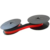 Cinta- negro-rojo -compatible con- Daro Erika 32- -Marca Farbbandfabrik